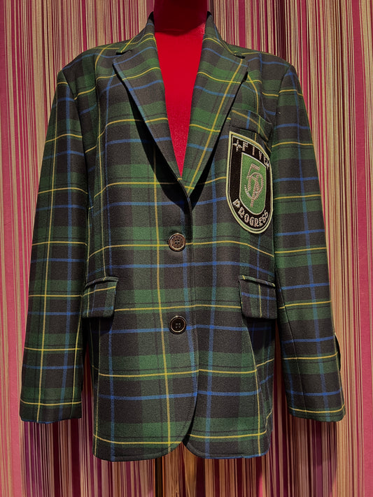 5 Progress giacca over college tartan