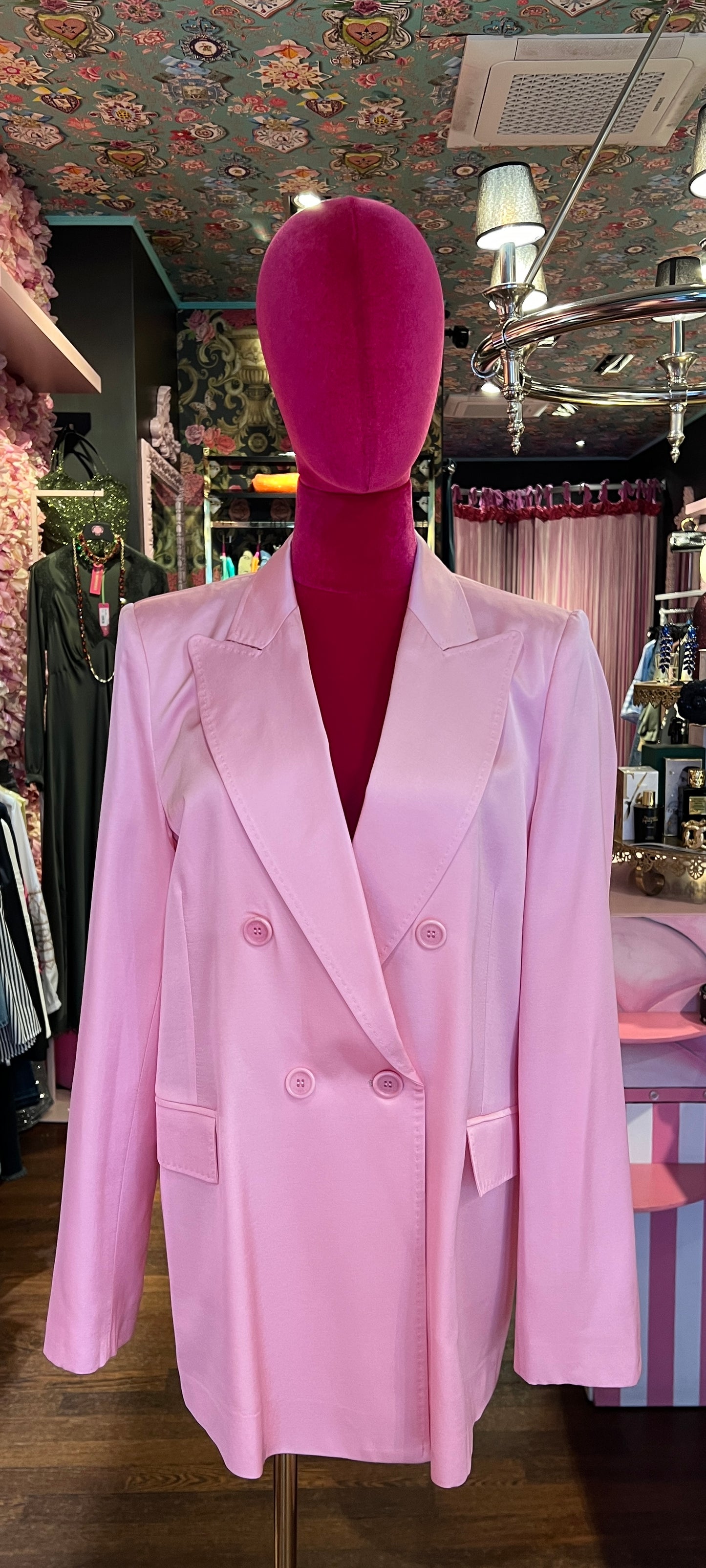 Ermanno Scervino giacca doppione viscosa rosa