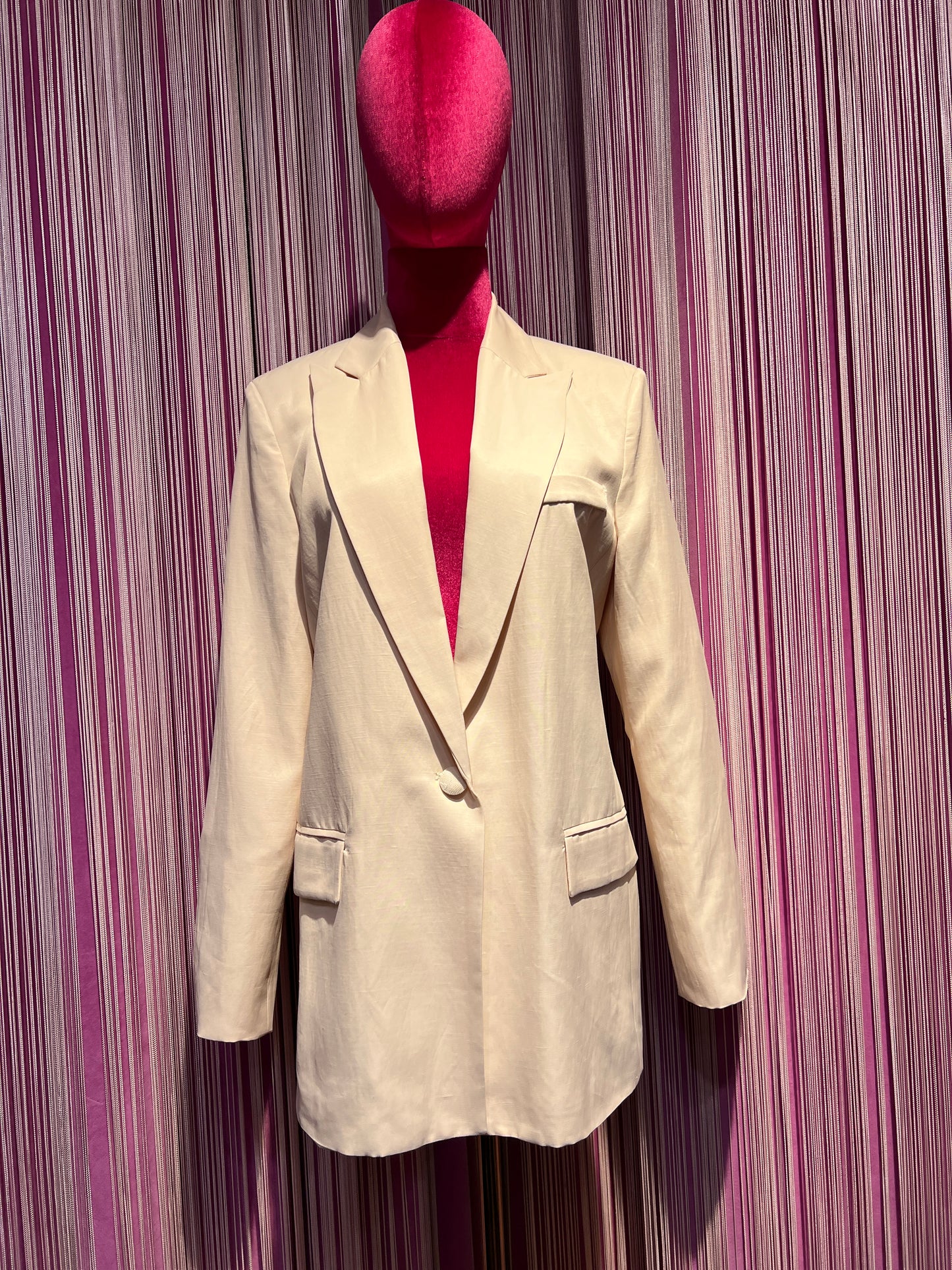 Pink memories -40% di sconto blazer con schiena in pizzo