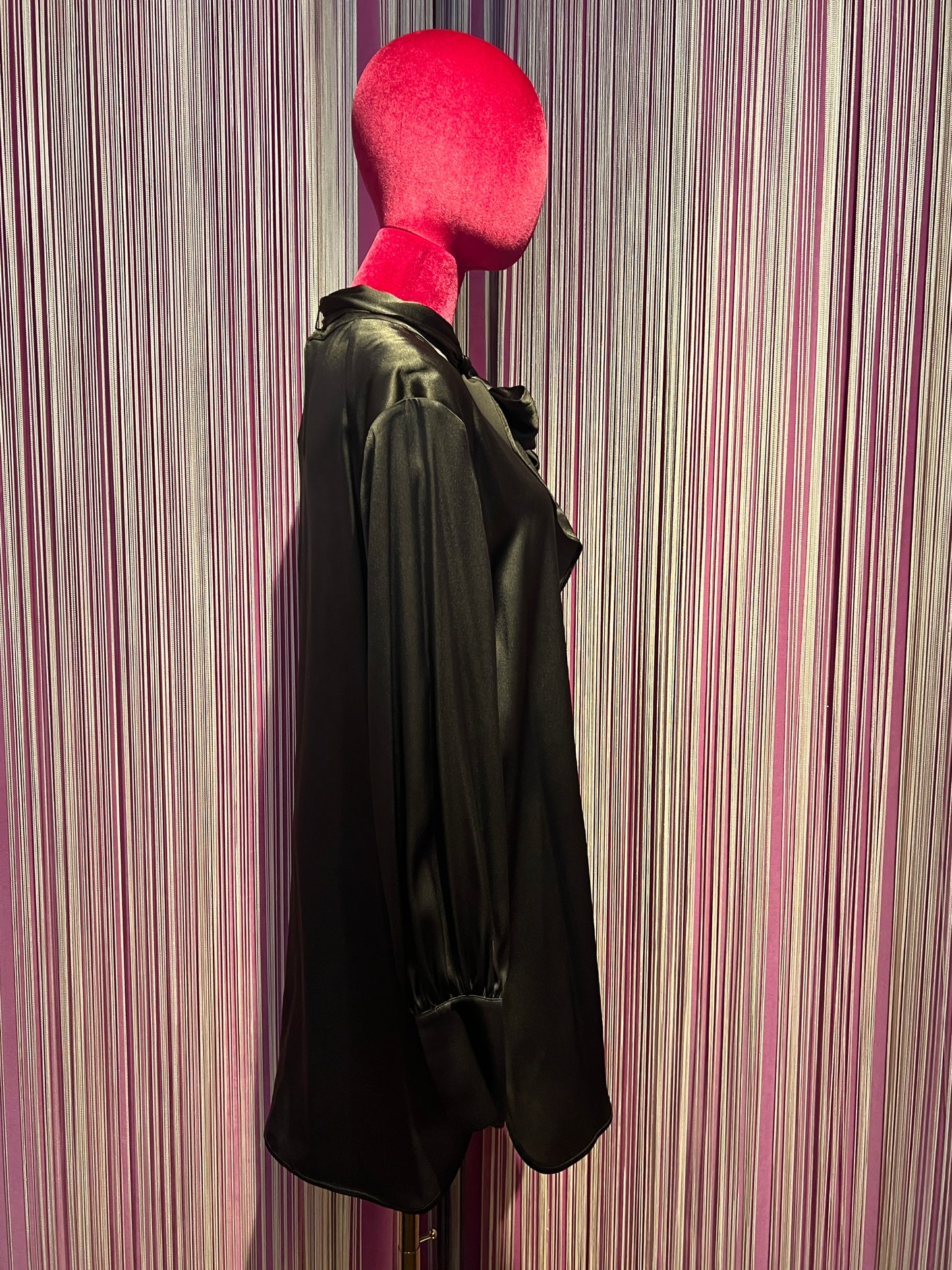 Semicouture abito corto marrone con fiocco
