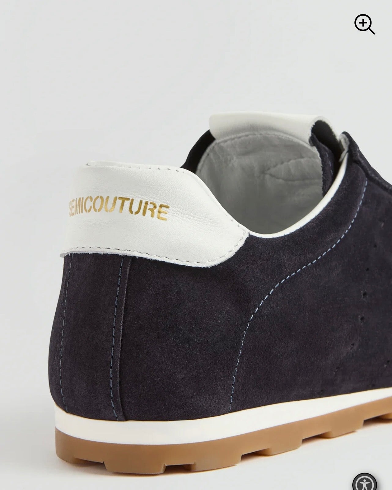 Semicouture -40% di sconto sneaker camoscio blu
