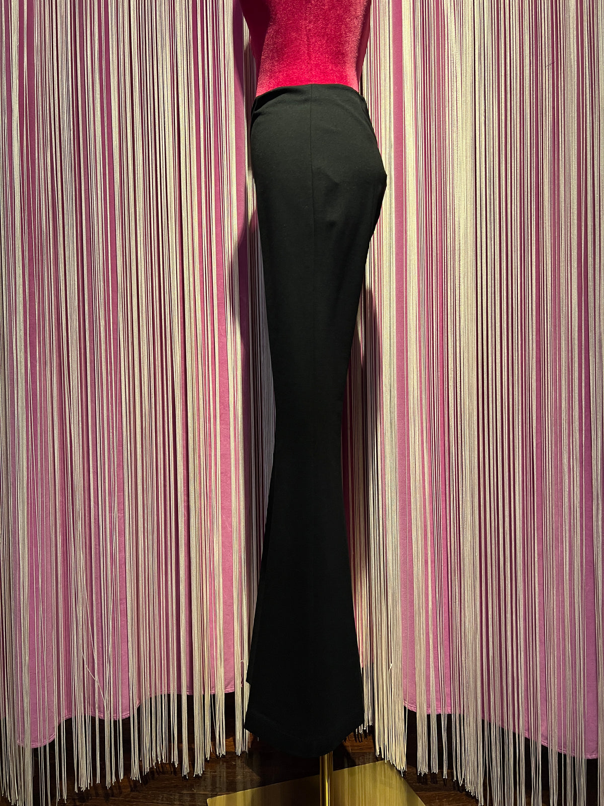 SU official pantalone elasticizzato punto Milano a zampa