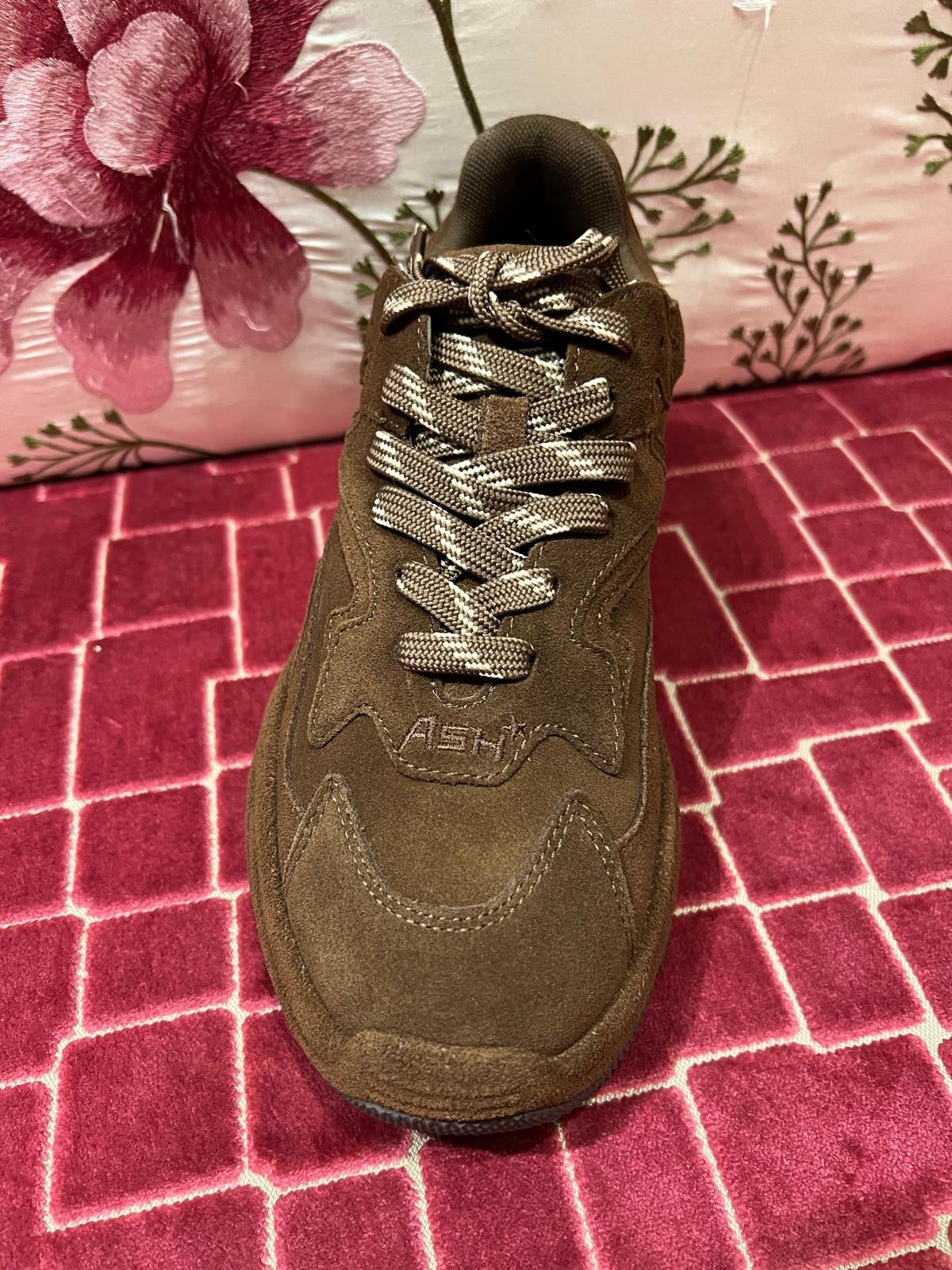 Ash sneakers nappa cioccolato