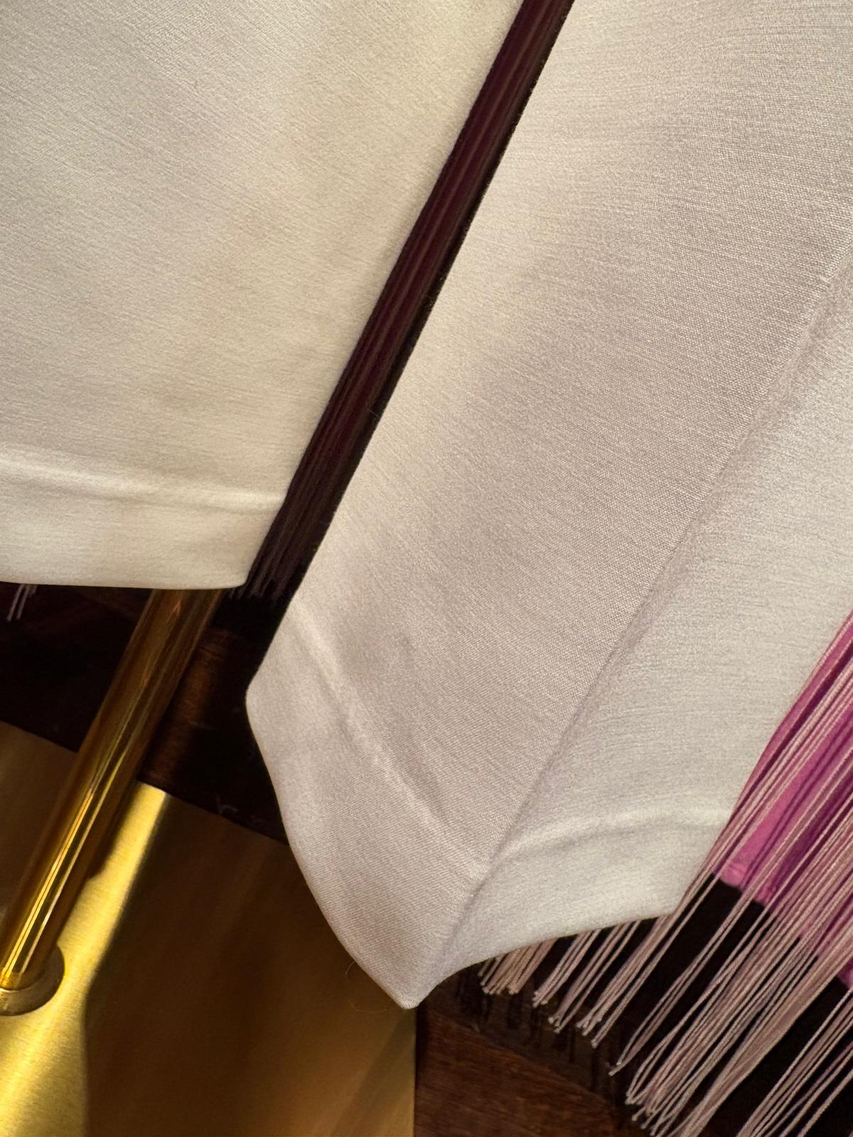 Isabelle Blanche Paris pantalone sartoriale bianco
