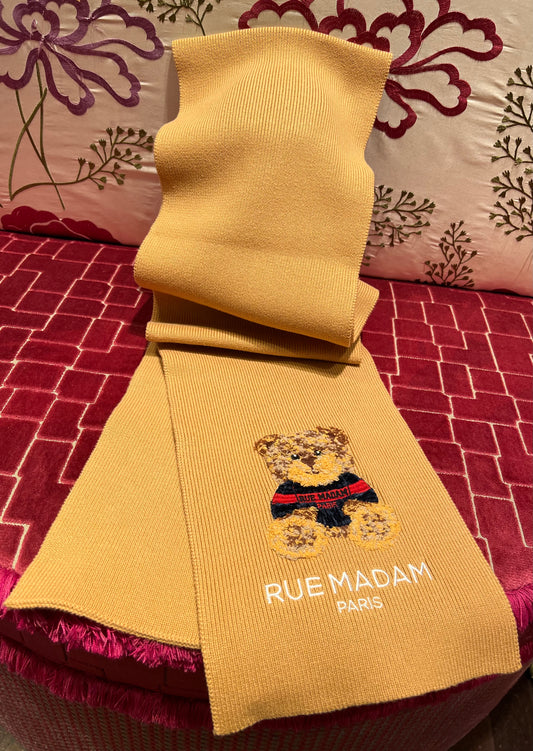 Rue Madam sciarpa teddy cammello sconto 50%