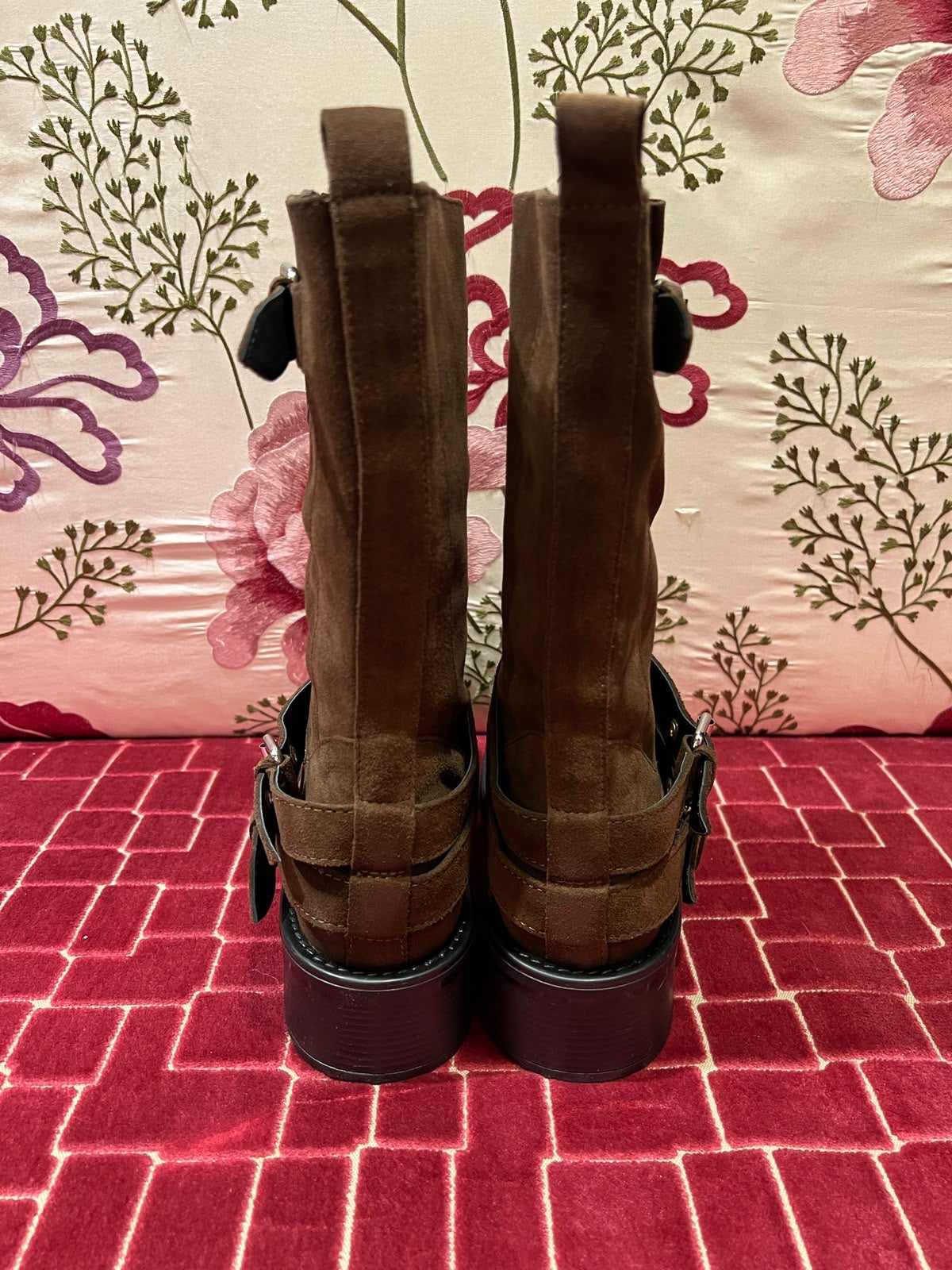 Ermanno Scervino biker camoscio cioccolato