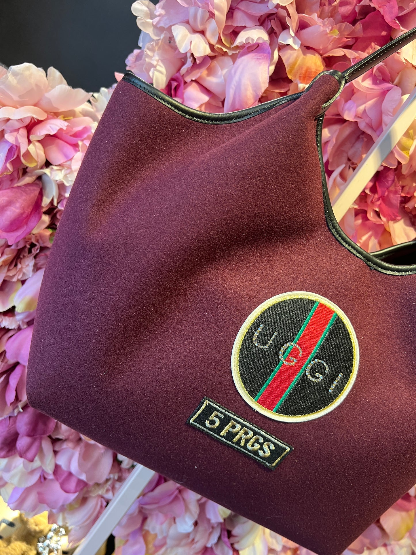 5 Progress borsa shopping con patch