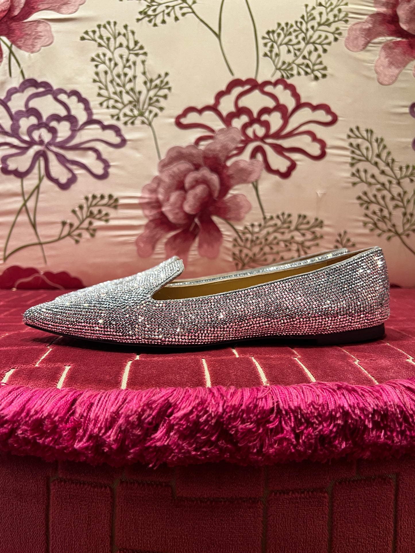 Prosperine ballerina crystal argento