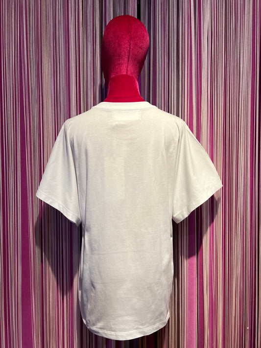 Circus Hotel t-shirt cotone scritta logo  nera