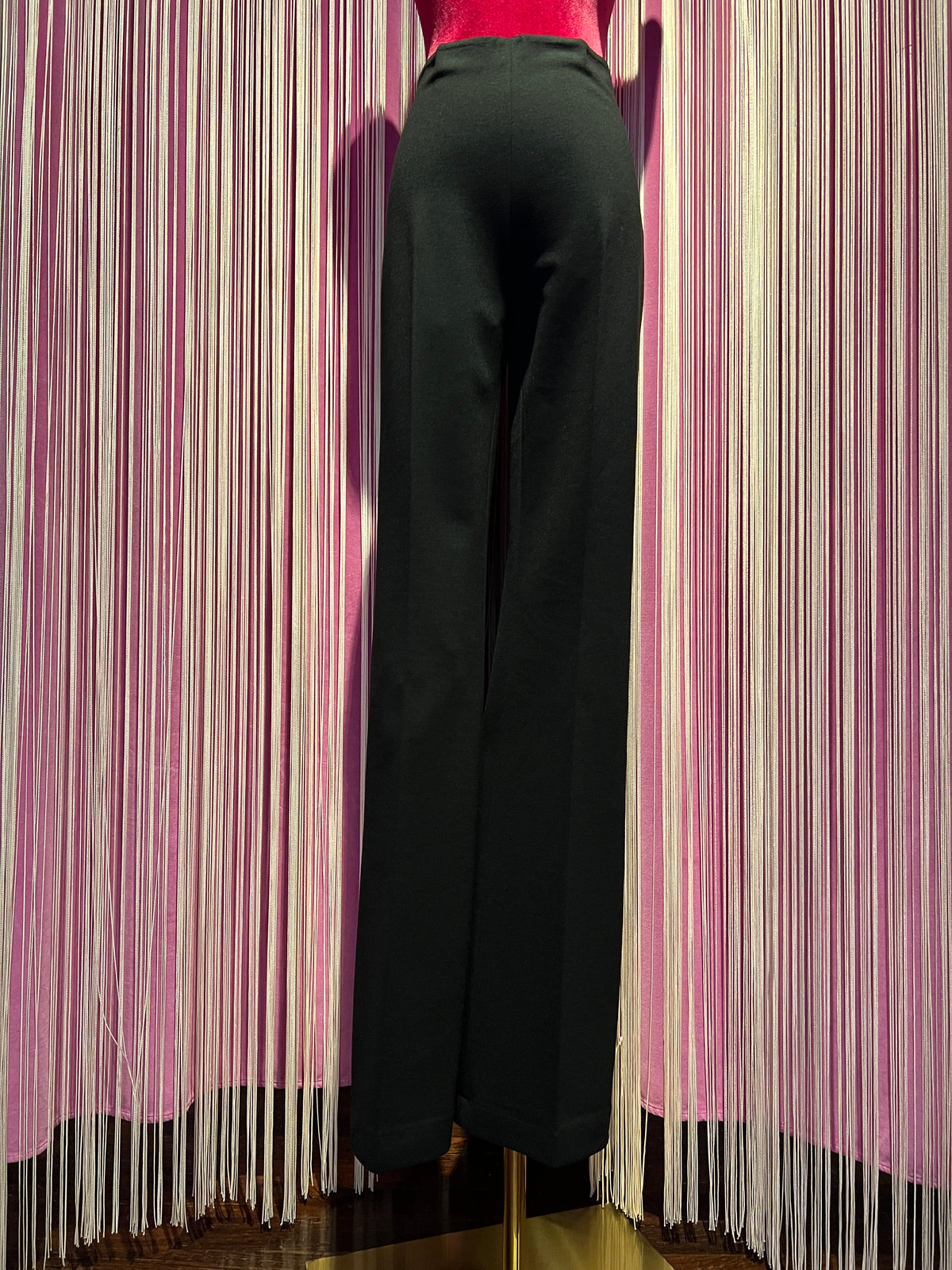 SU official pantalone elasticizzato punto Milano a zampa