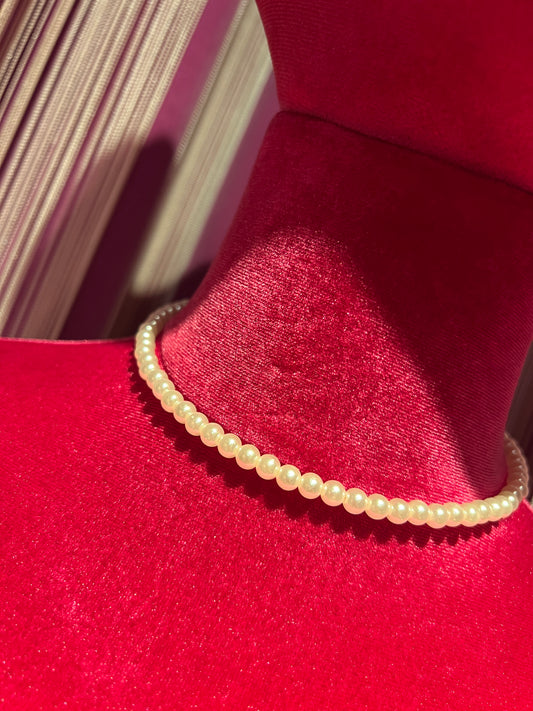Collana girocollo perle piccole