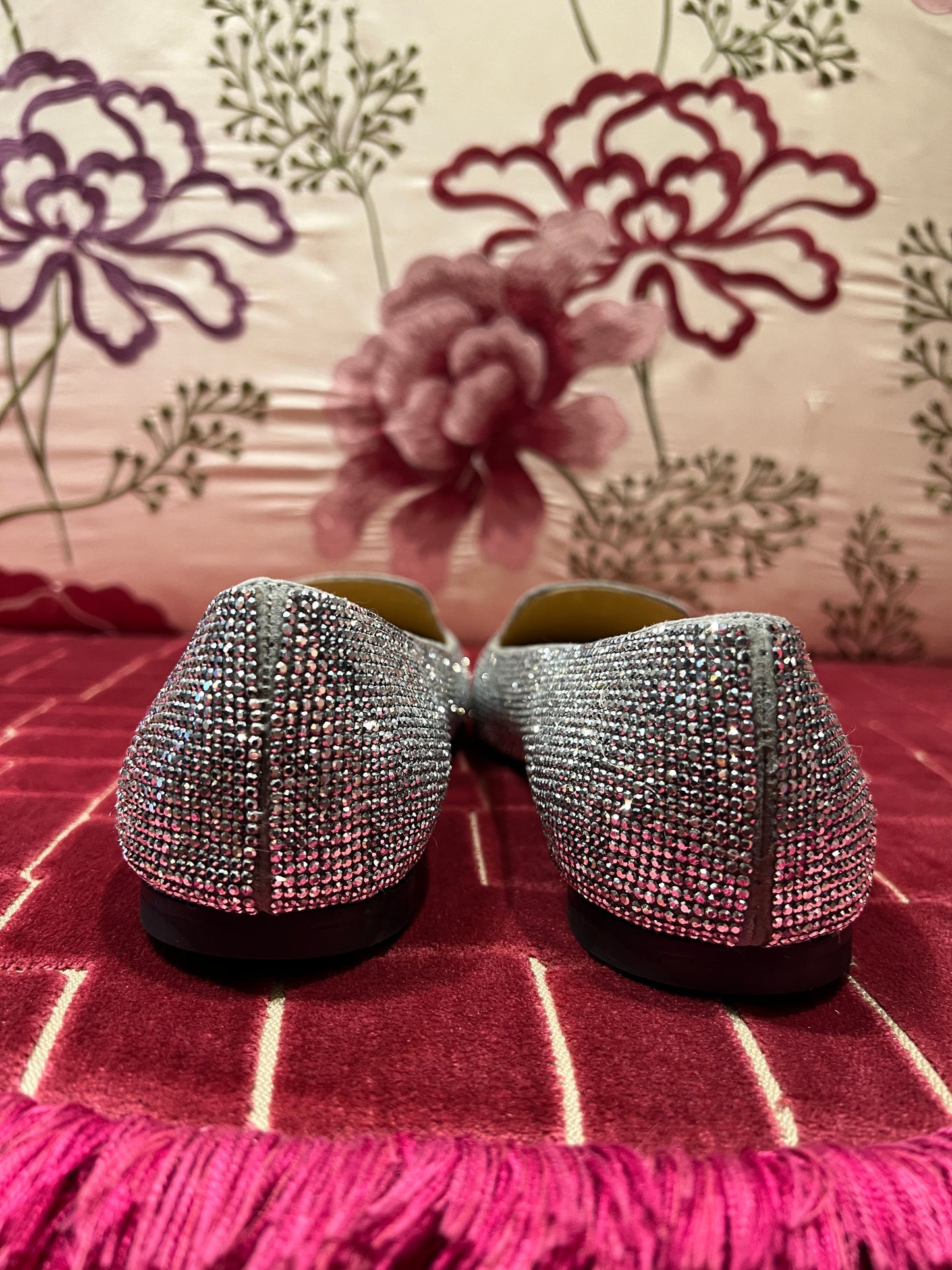 Prosperine ballerina crystal argento