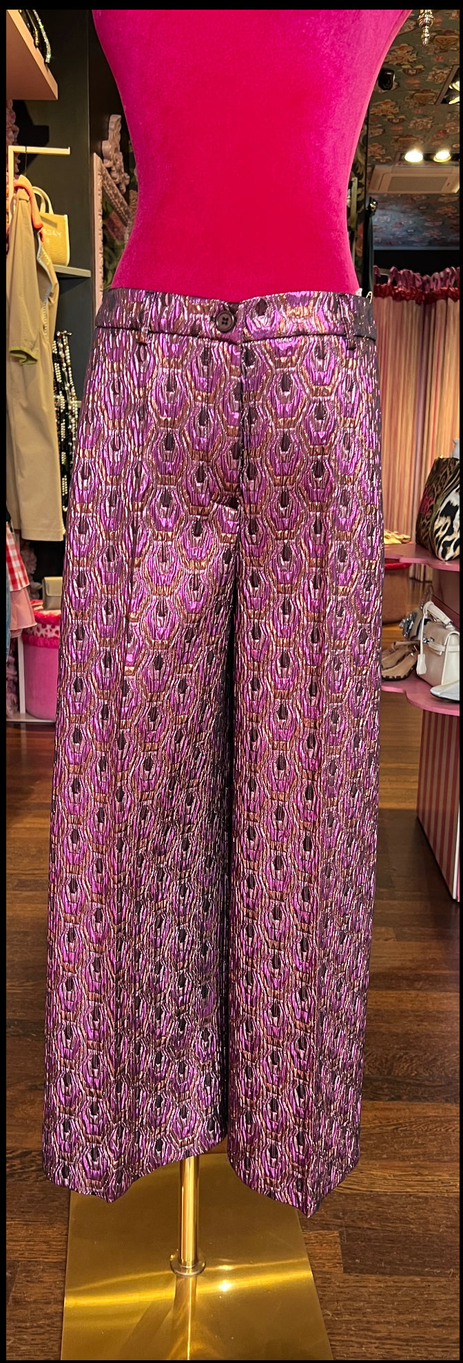 Maesta -50% di sconto completo jacquard giacca doppiopetto e pantalone