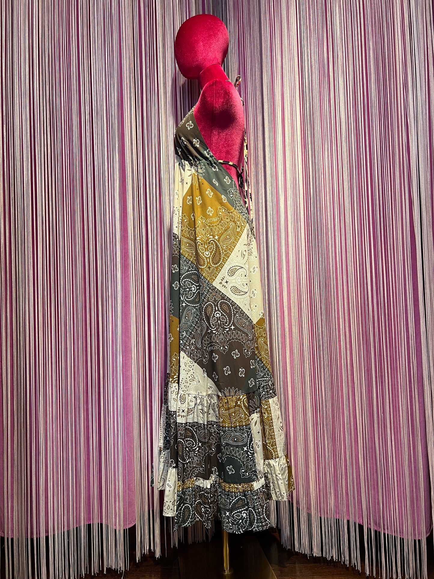 5 Progress abito lungo bandana