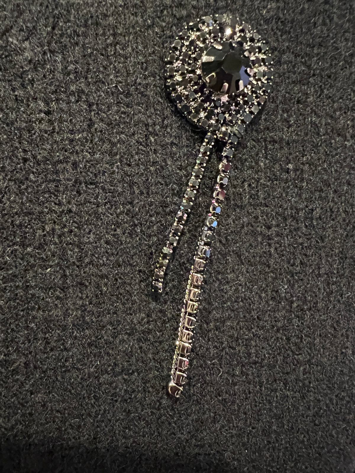 Isabelle Blanche Paris maglia girocollo con ricami strass