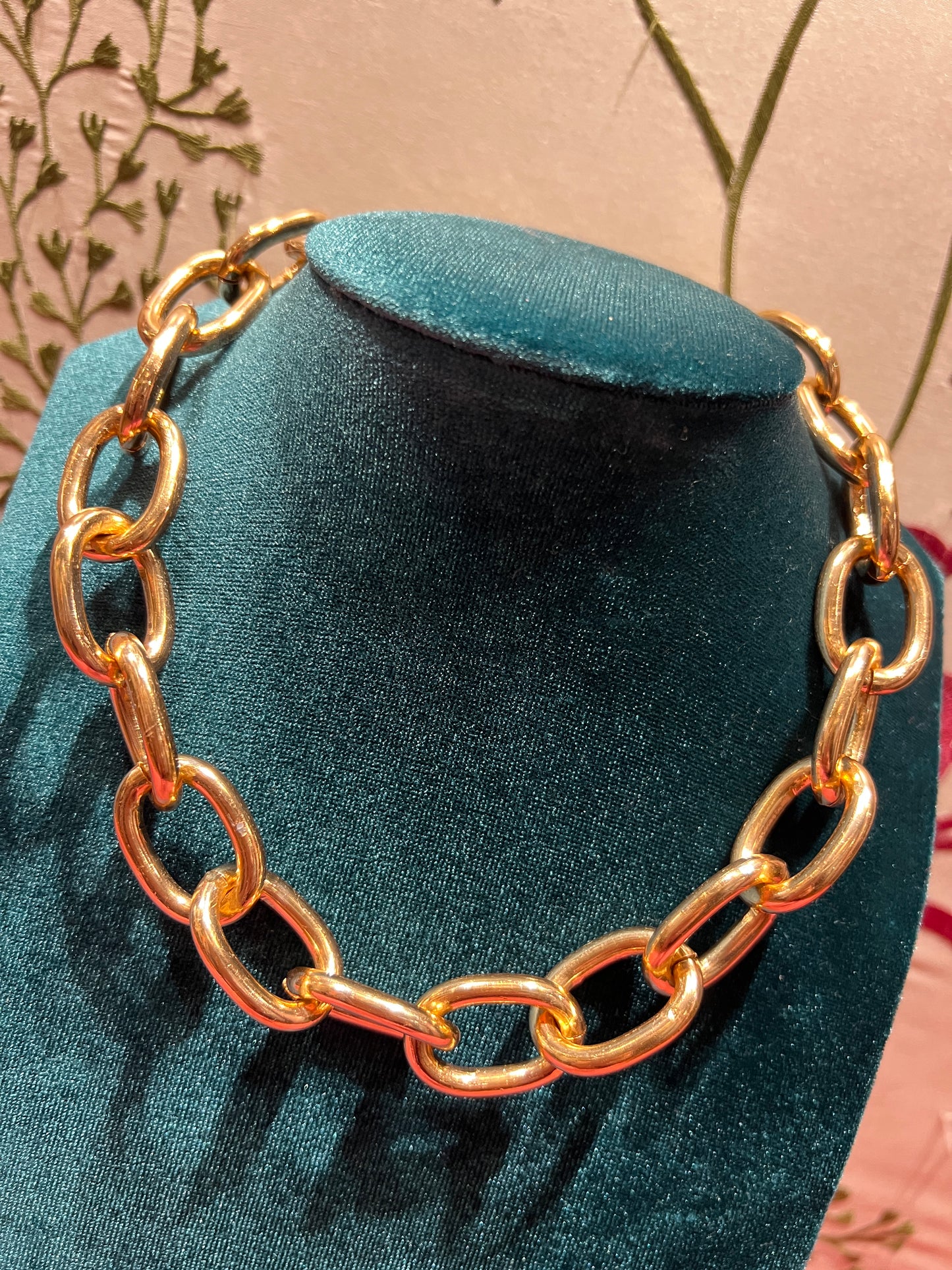 Collana catena oro girocollo