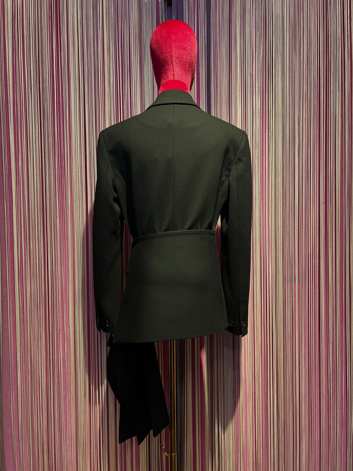 SU official blazer monopetto punto Milano con fascia rimovibile