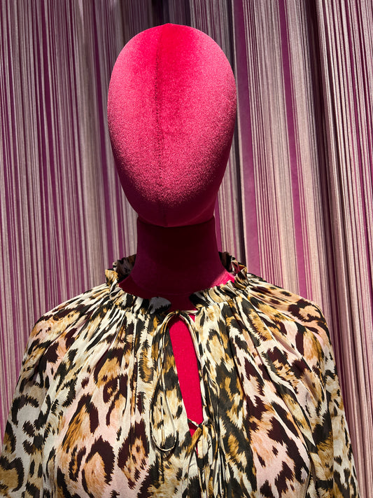 Dahlo camicia bohémien polsini con cristalli