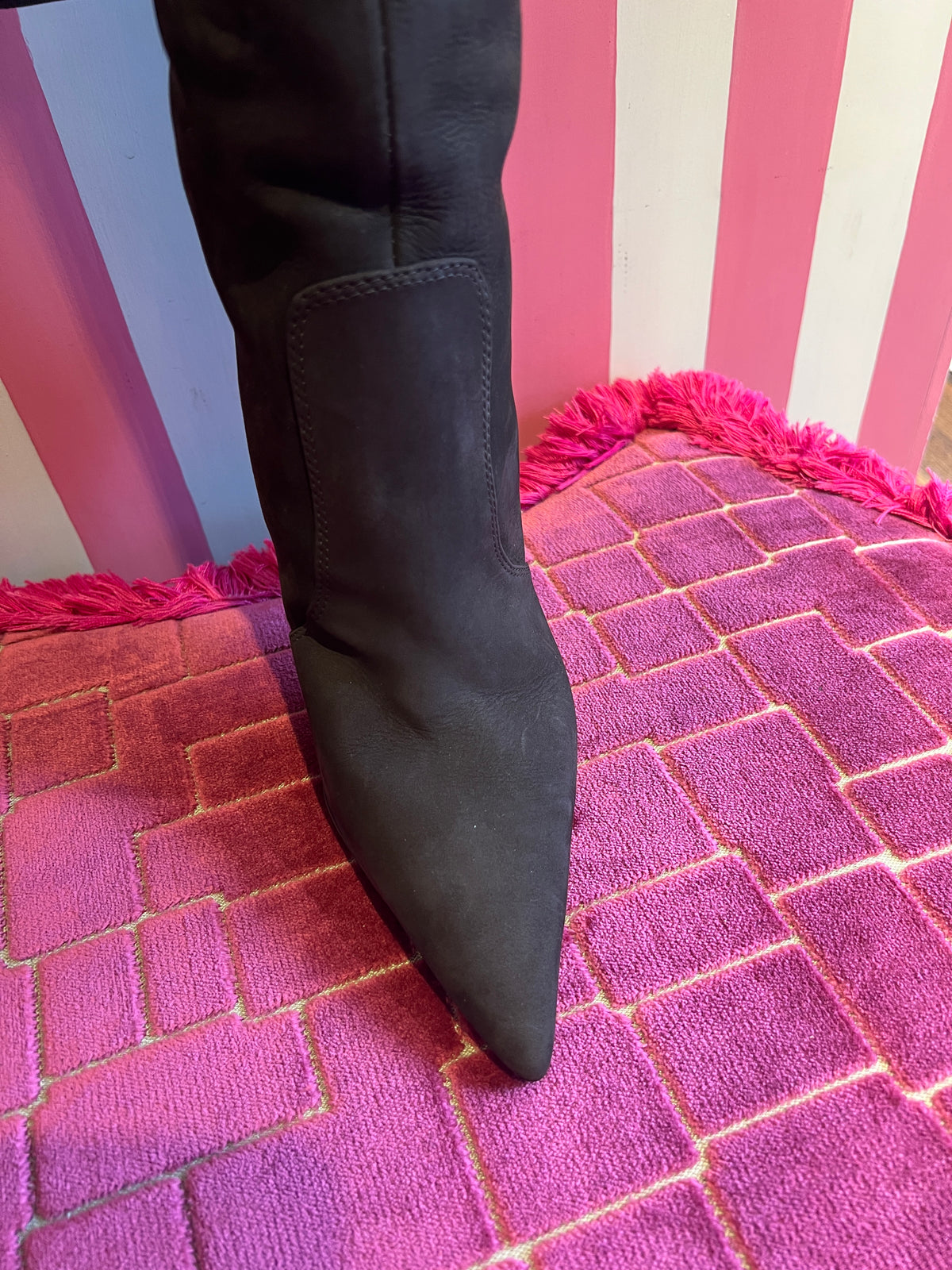 Schutz stivale scamosciato marrone