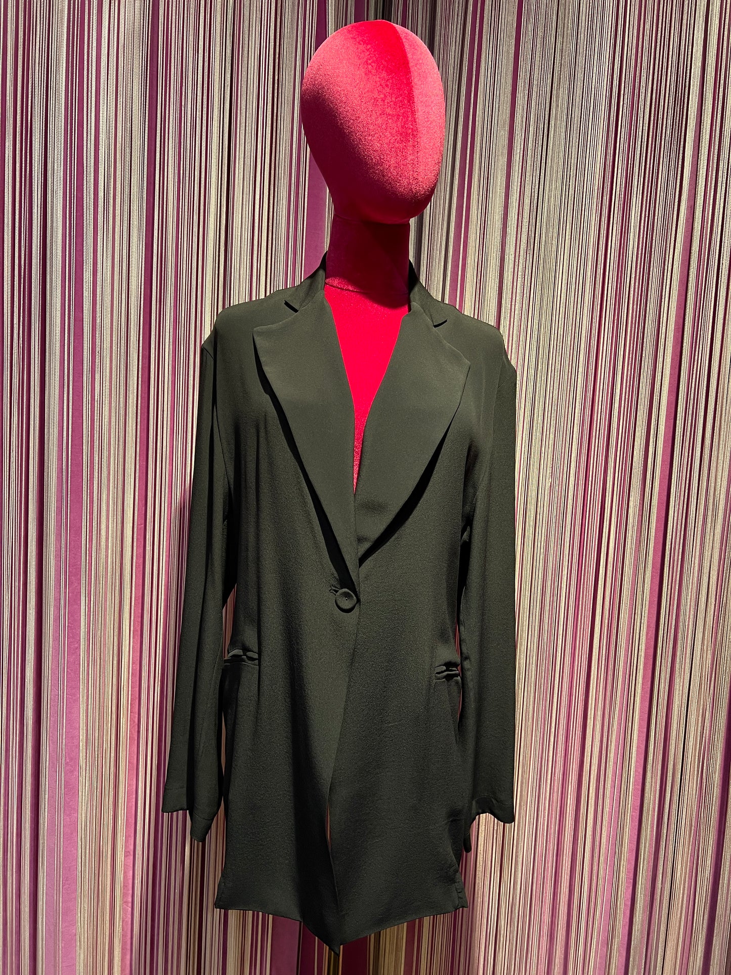 SU official blazer cioccolato con cinta