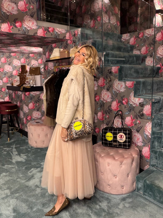 The room gilet eco visone panna