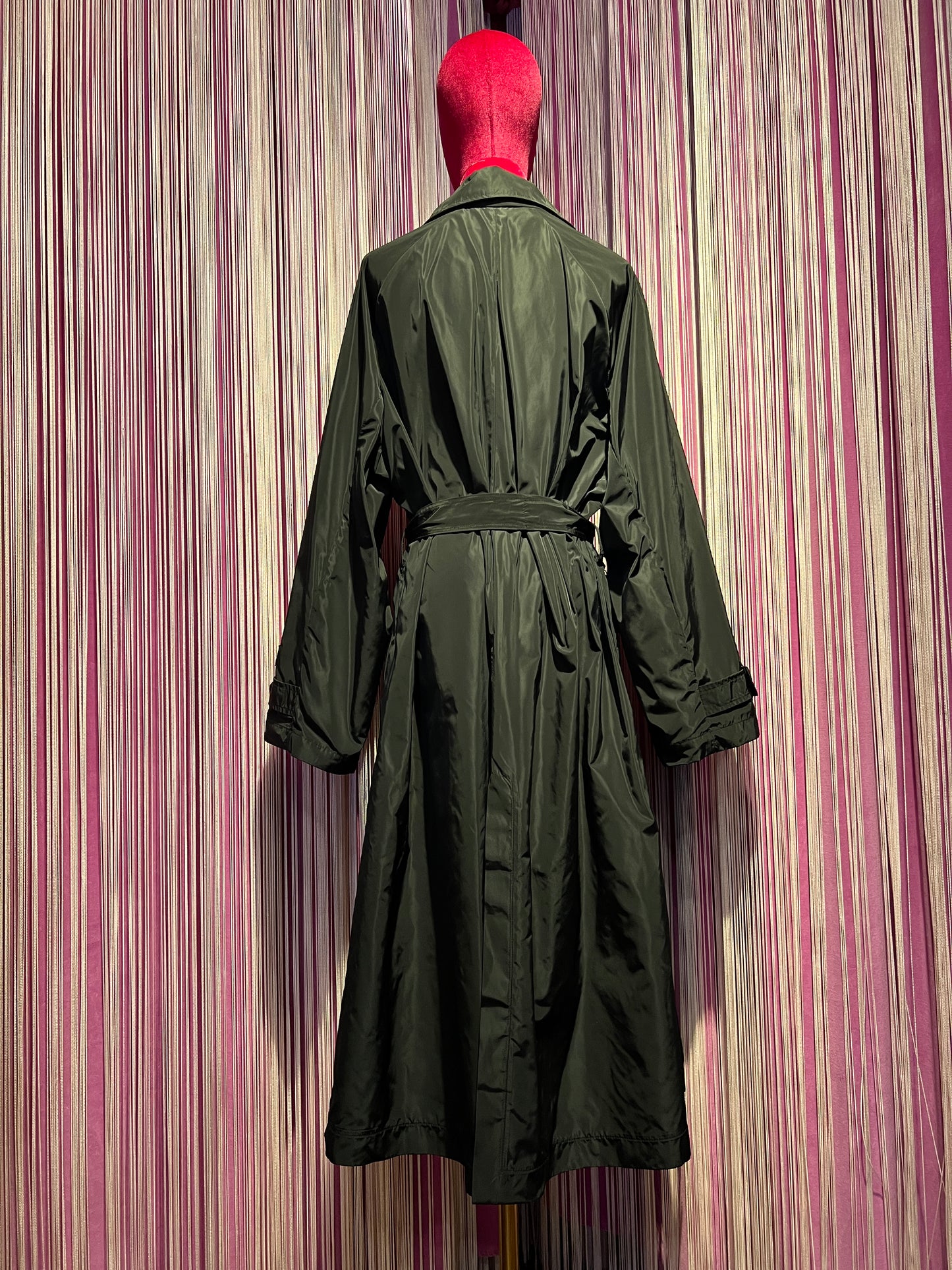 5 Progress -40% di sconto trench in tessuto tecnico con applicazione pizzo