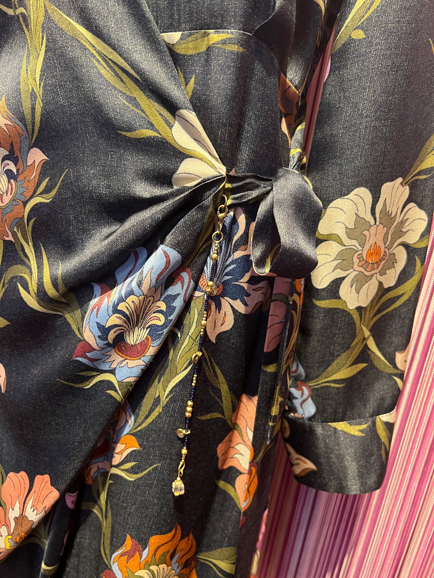 Bazar deluxe abito fantasia floreale manica lunga