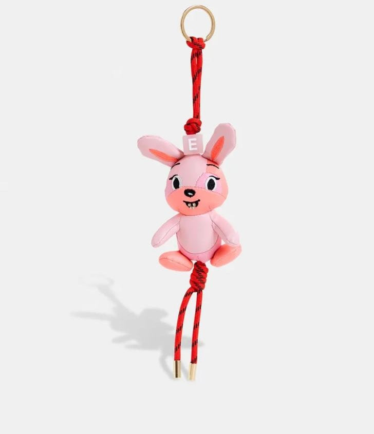 Essentiel antwerp -30% di sconto portachiavi coniglio rosa