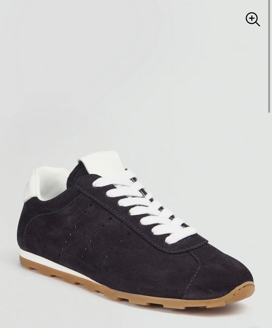 Semicouture sneaker camoscio blu
