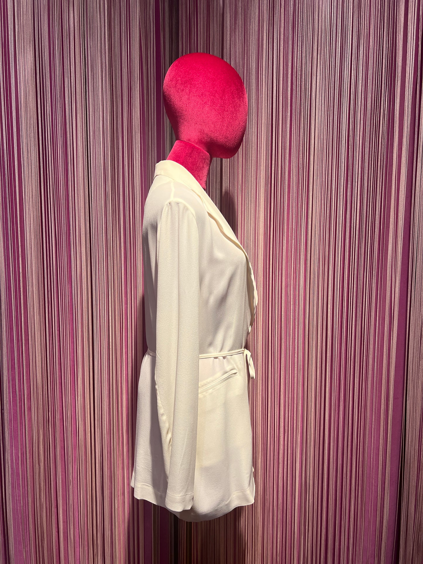 SU official blazer panna con cinta
