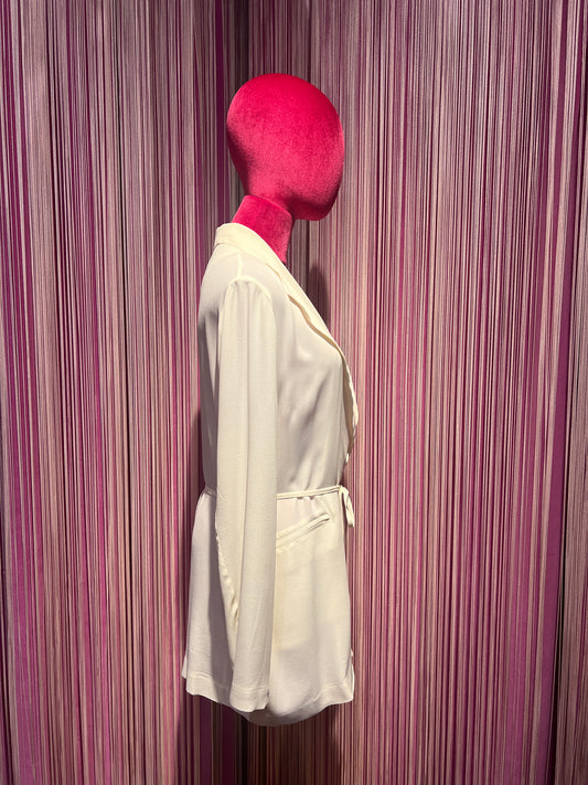 SU official blazer panna con cinta