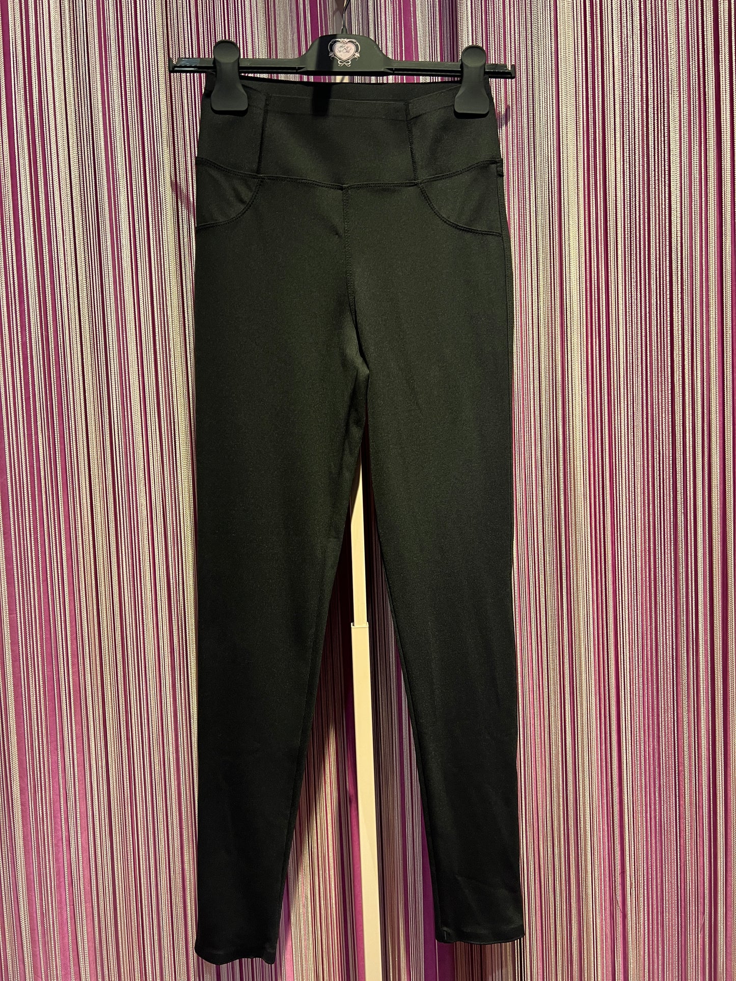 The room leggins nero elasticizzato