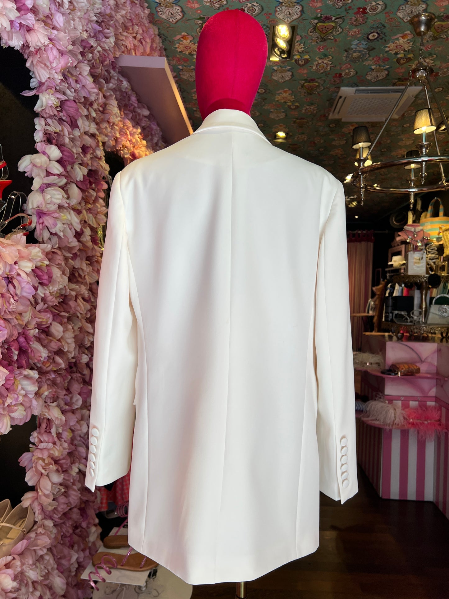 Silence Limited sconto -30% blazer doppiopetto con decorazioni paillettes bronzo