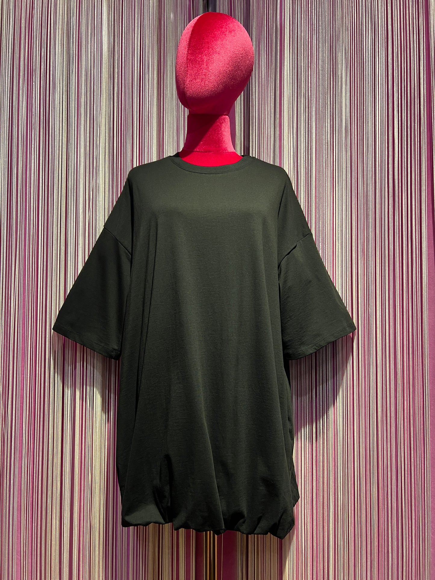 Mon amour Paris abito nero con elastico