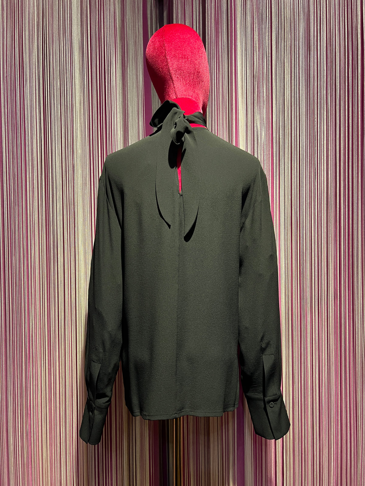 SU official blusa cioccolato con fiocco