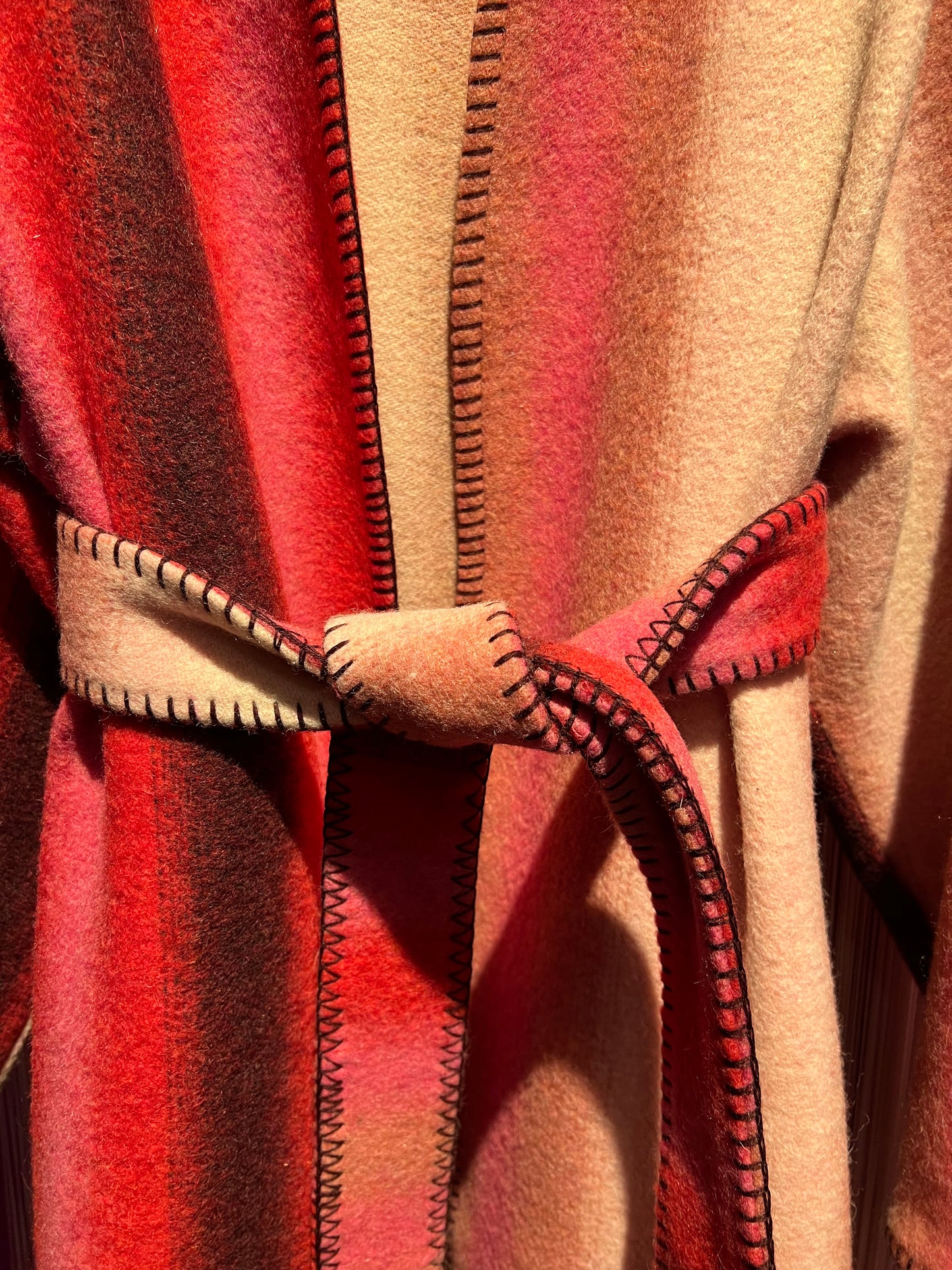 Hanami D’or cappotto con spacchi e punto coperta Otelma sconto 50%