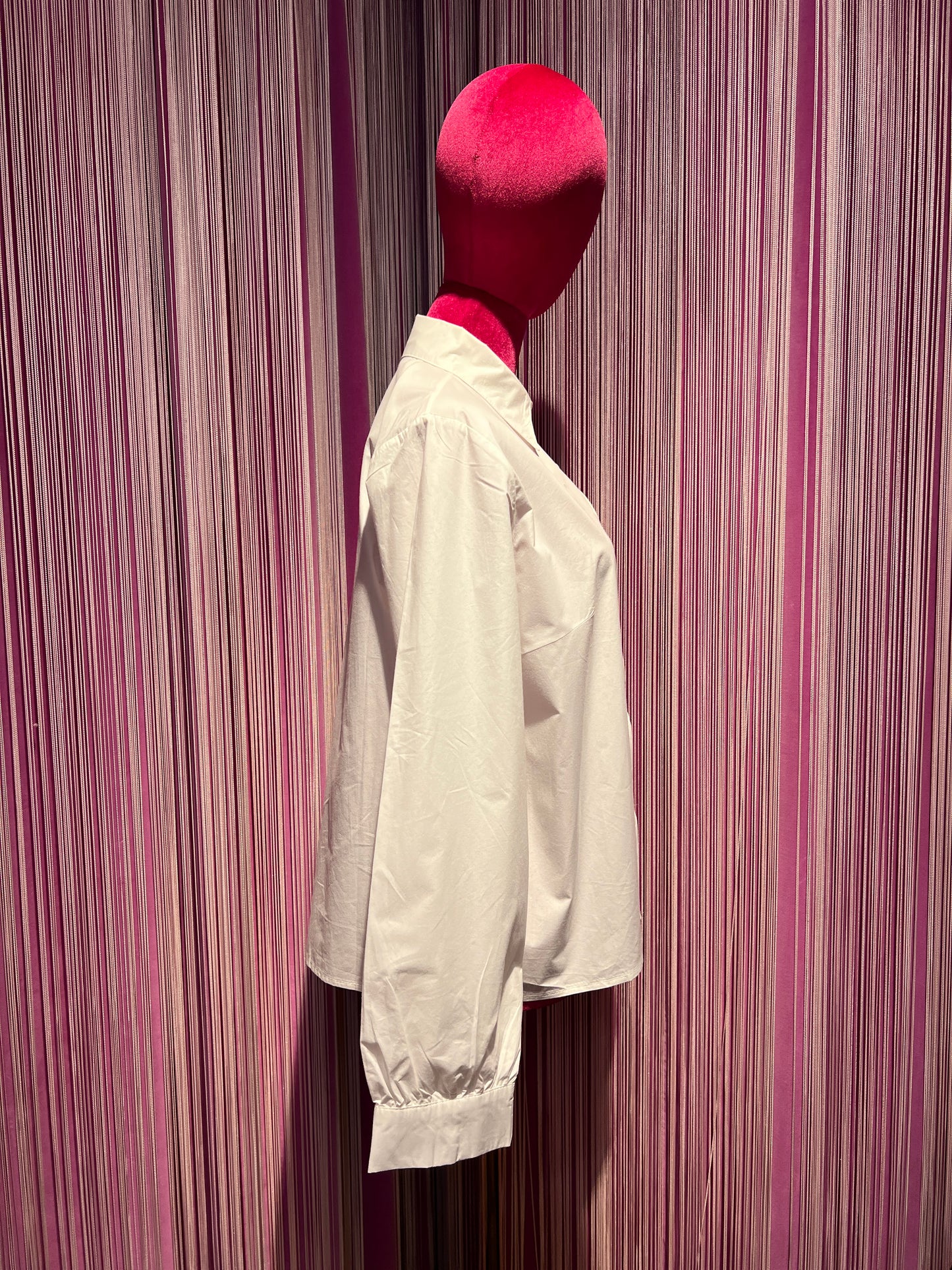 Love & roses camicia bianca manica lunga
