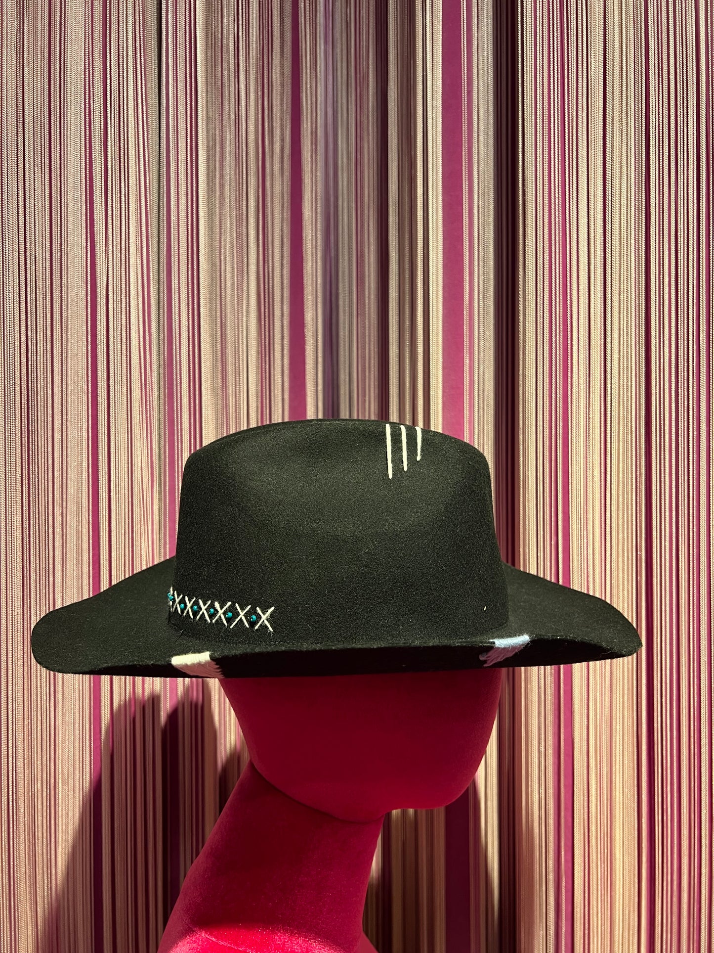 The hatgang cappello texano nero