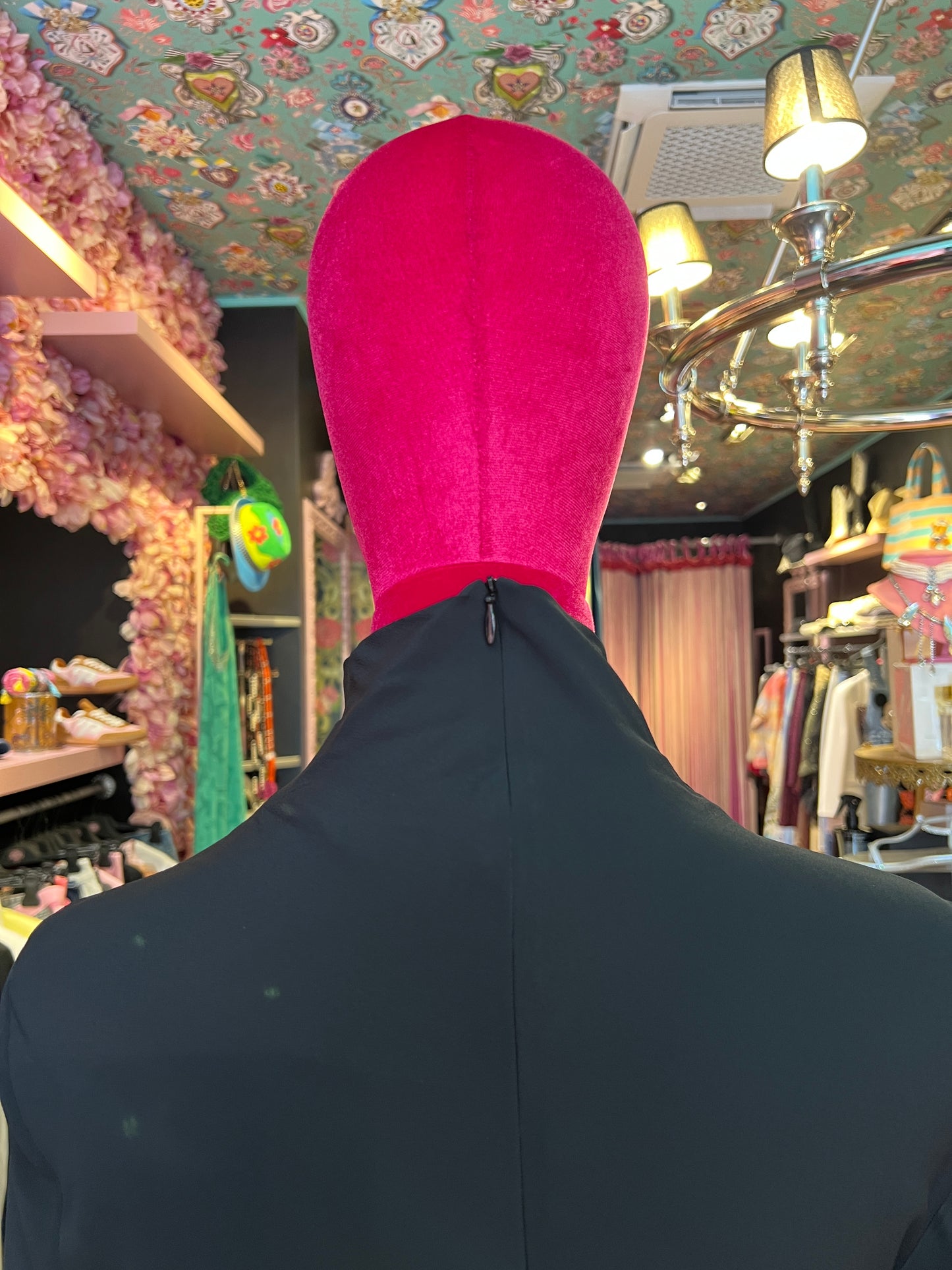 Semicouture blusa nera collo alto Nita