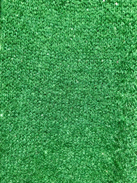 Open lab maglione verde micro paillettes argento Frida
