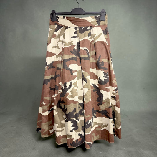 Gonna lunga ARMY militare in cotone misura unica vestibilità 40-48 🤎