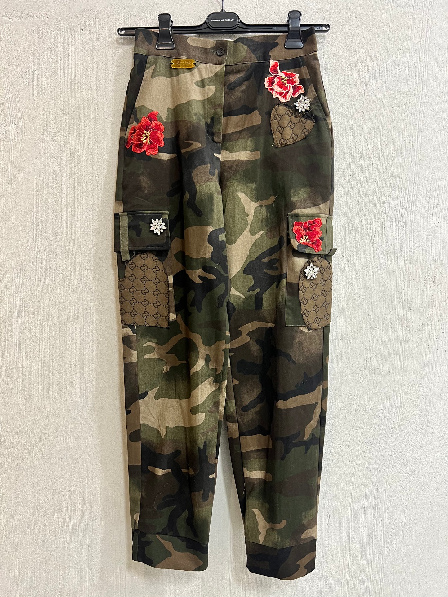 ABpink🩷 pantaloni bohemien cotone mis S (38-42)