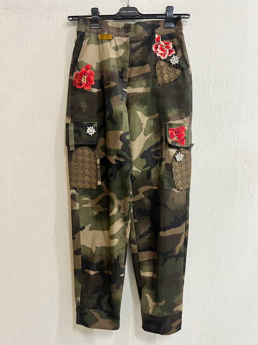 ABpink🩷 pantaloni bohemien cotone mis S (38-42)