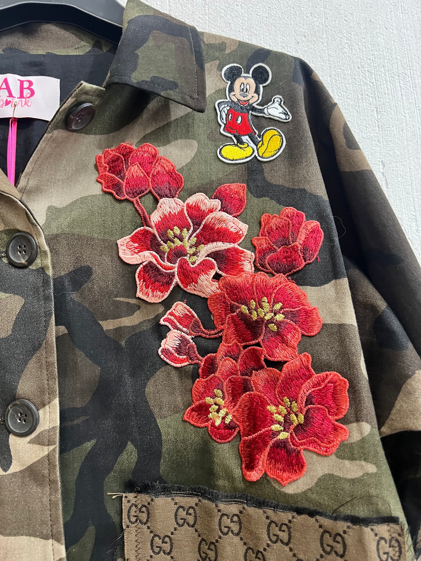 ABpink🩷 giacca Bohemien mis 1 (40-44) cotone