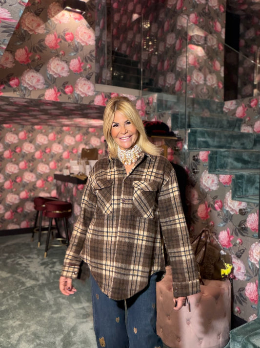 Choker perle con charms oro