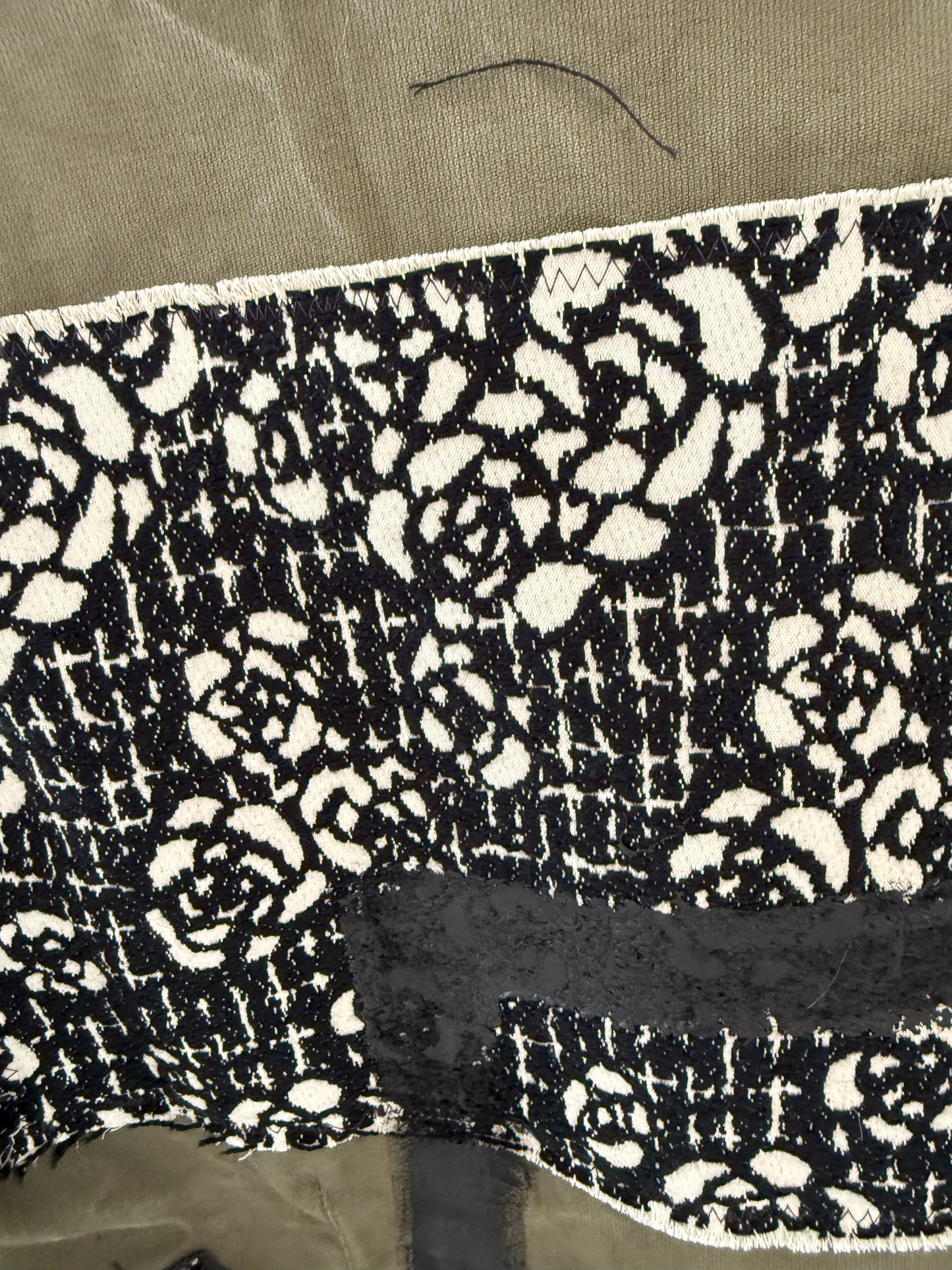 ABpink🩷 giacca verde militare patch 5 Vestibilitá 38-42