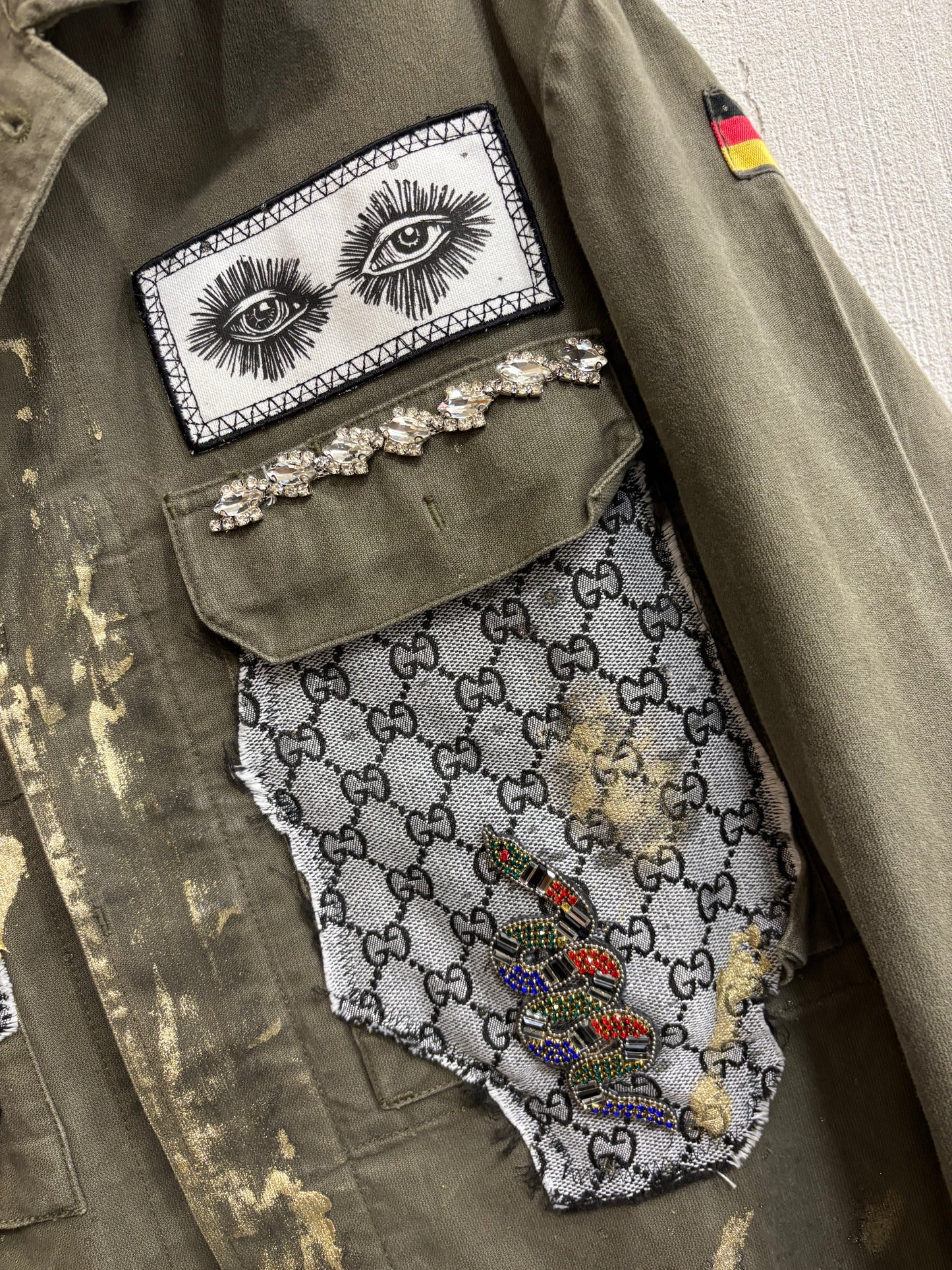 ABpink🩷 giacca militare (LA VERDINA) vestibilità 46/48