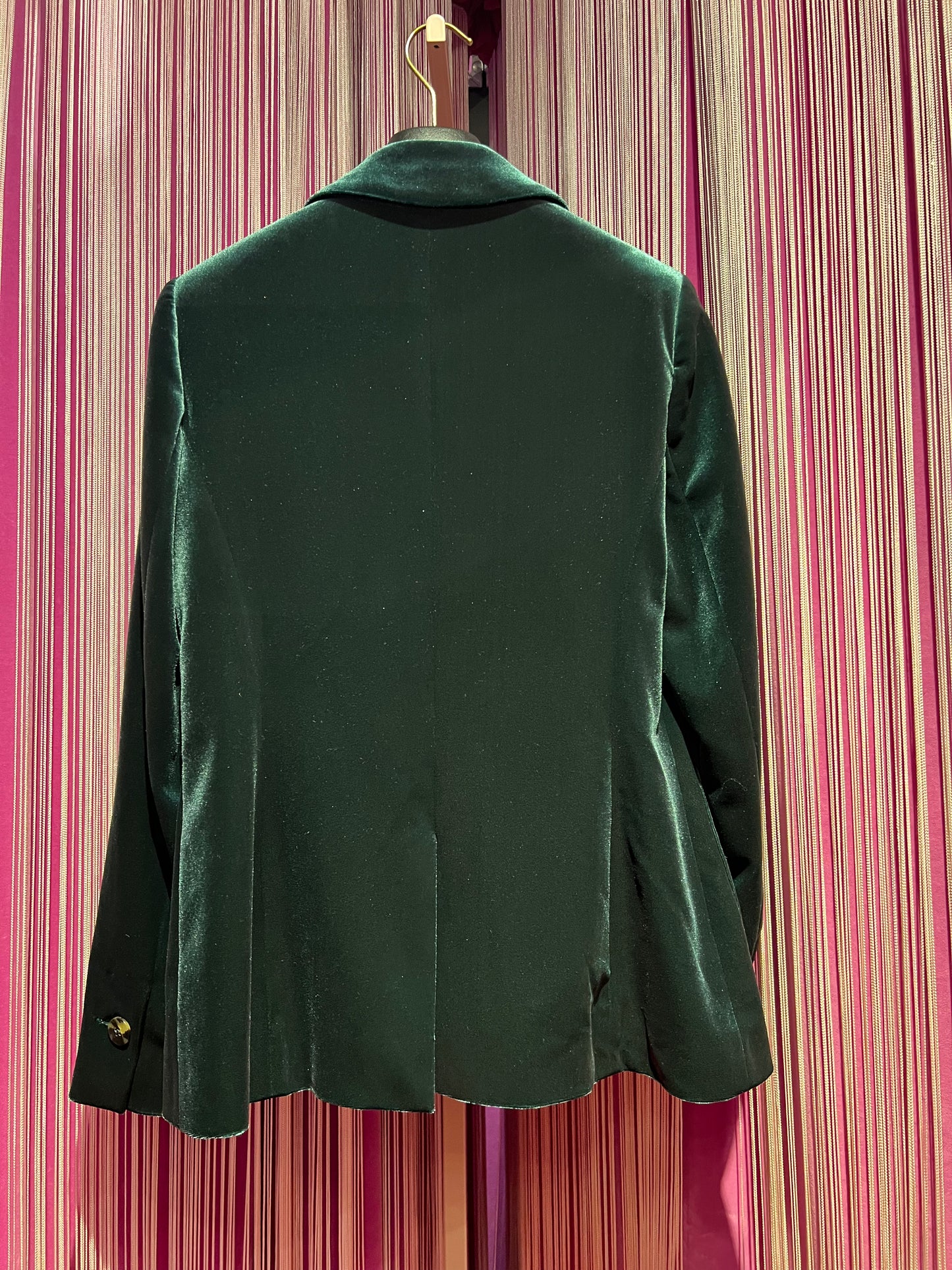 1One giacca monopetto velvet verde