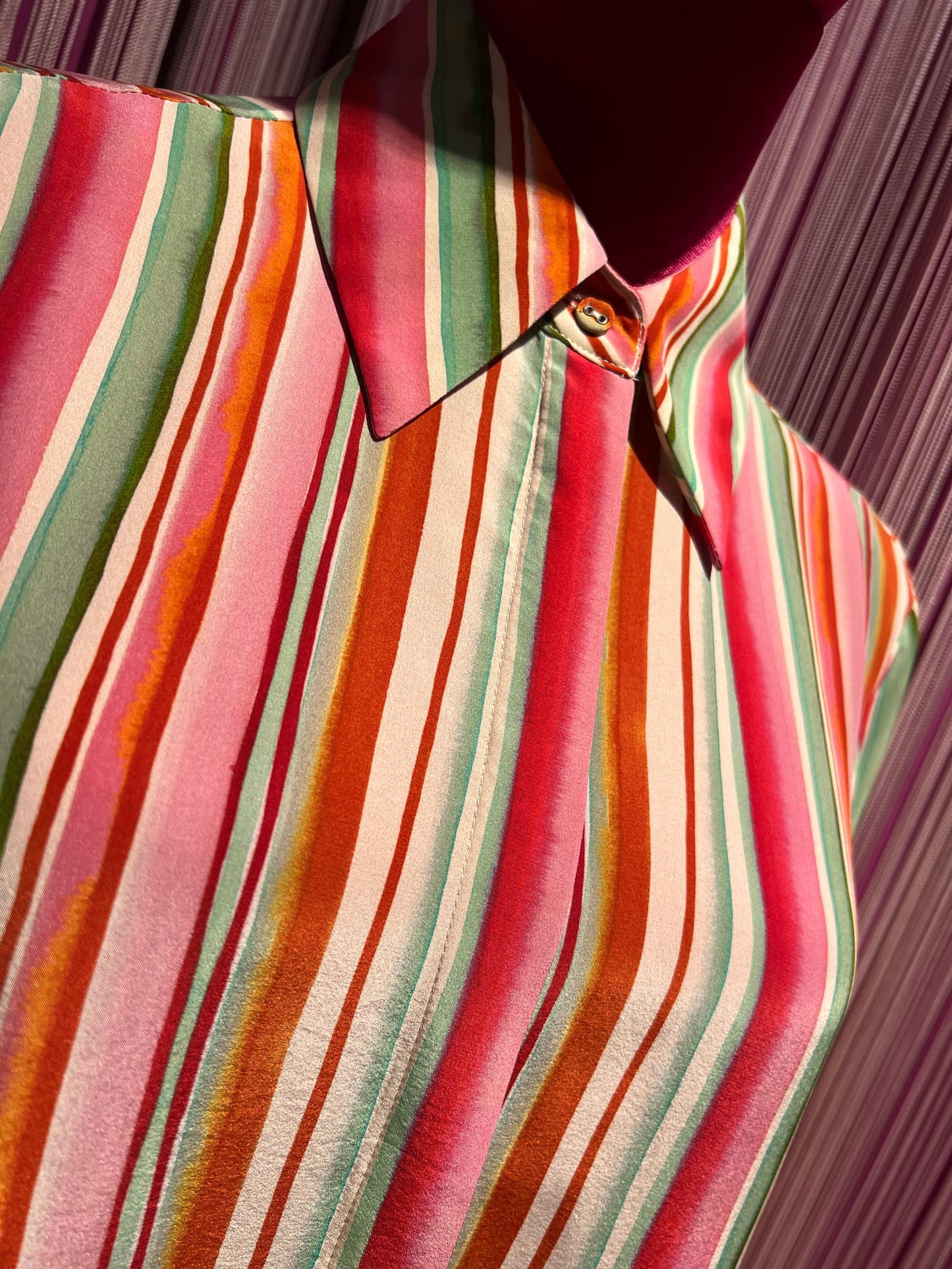 Attic and barn camicia righe multicolor